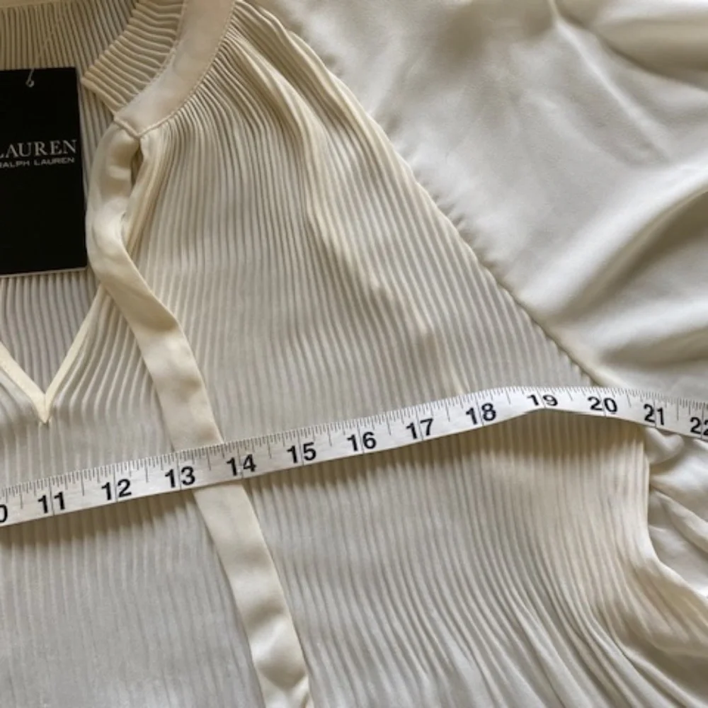 Ralph Lauren 2-piece pleated top (NWT) - Picture 5 of 15